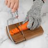 Wood Cheese Slicer with Stainless Steel Wire Adjustable Cheese Butter Cutter