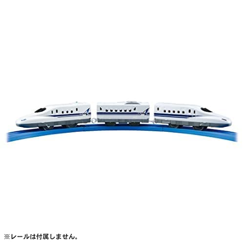 Takara Tomy "Plarail S-01 N700A Shinkansen with Lights" Train Toy, Ages 3 and Up, Meets Toy Safety Standards, ST Mark Certified, PLARAIL TAKARA TOMY