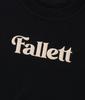 FALLETT Story Logo Short Sleeve T-Shirt Black
