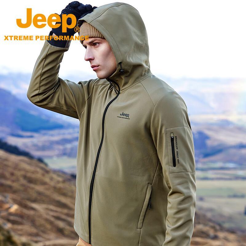 JEEP Men s Softshell Top J332095656 2XL