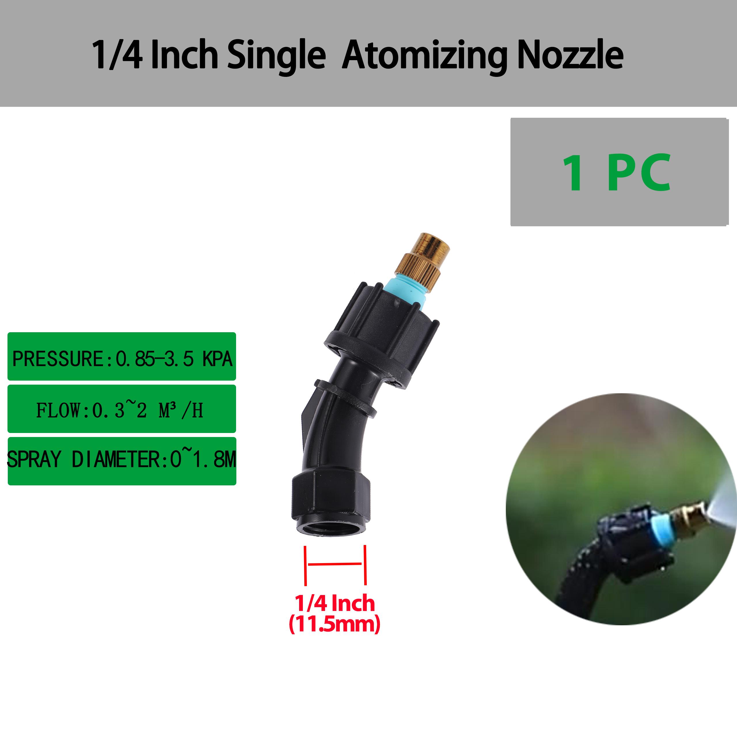 

1/2 1/4 Садочная регулируемая распылительная форсунка высокого давления с резьбовым одинарным/двойным/тройным соплом для полива и опрыскивания пестицидами