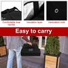 Pizza Food Delivery Bag with Hand Straps Waterproof Pizza Carrier Portable Insulated Bags Large Insulated Delivery Bag for Food