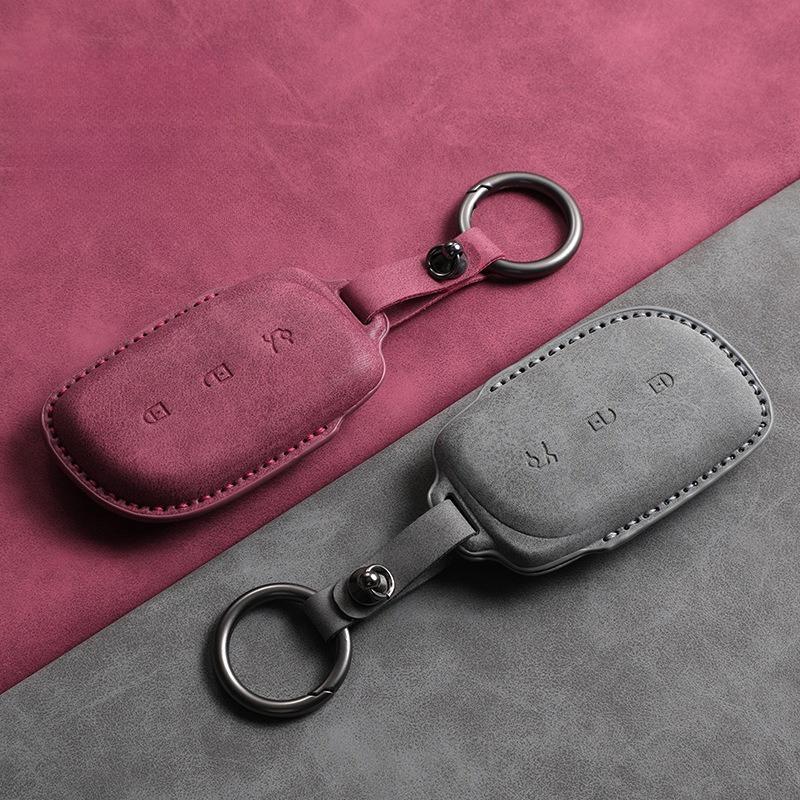 Car Key Fob Cover Case For Lynk & Co Z20 Z10 900 Ev Smart Driving Car Key Case Fob Remote Key Protective Shell Bag Accessories