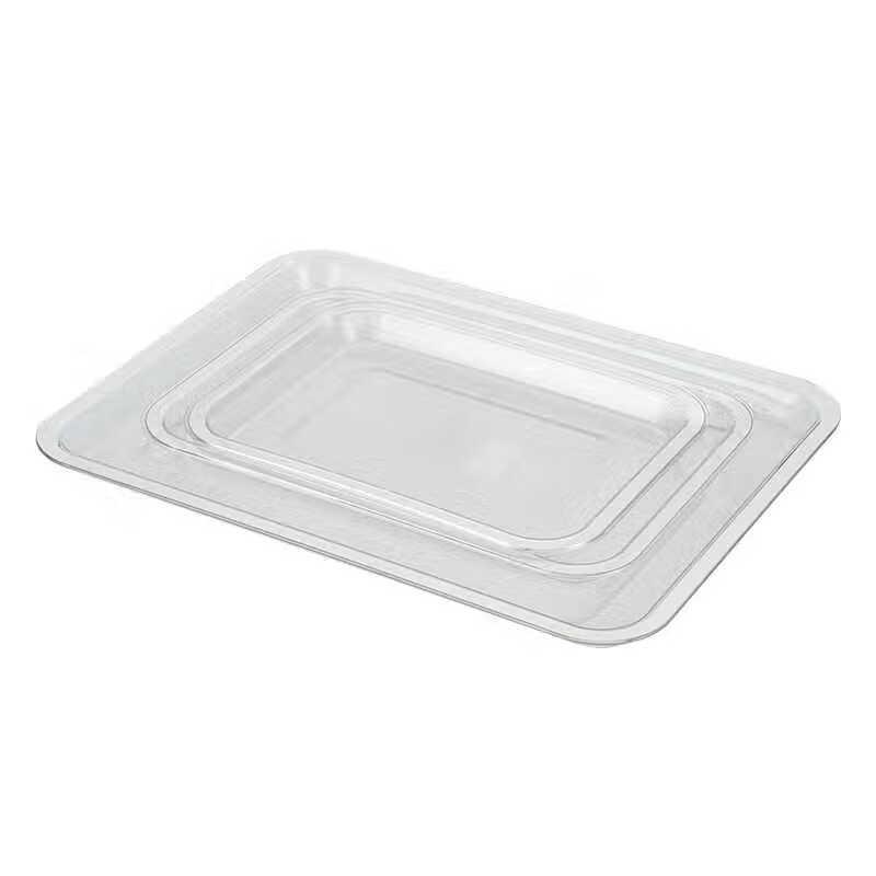 Acrylic Transparent Rectangular Serving Tray