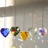 45mm Hangend Hart Zonenvanger Prisma Hanger Ambachten voor Huis Kantoor Tuin Decoratie Regenboog Maker Raam Hanger 2026 Kerstcadeau
