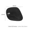 Auto Fuel Tank Cap Decoration Cover 3D Car Stickers Decals For Smart 453 Fortwo Gas Fuel Cap Trim Exterior Accessories