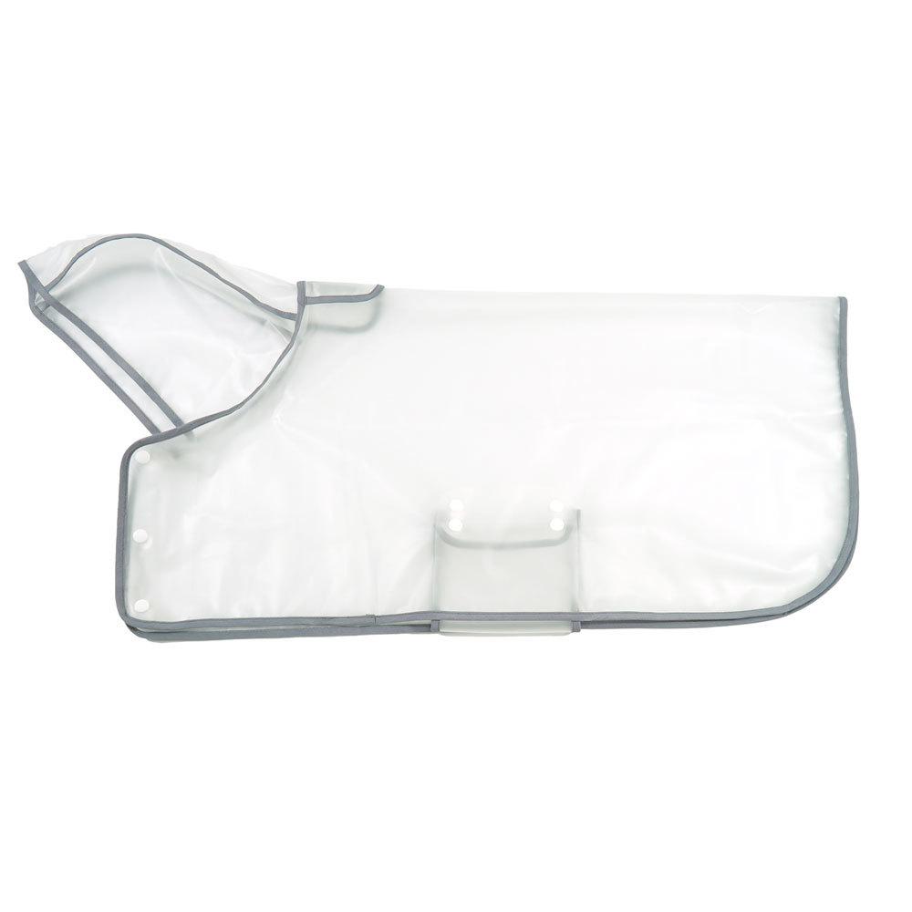 Transparent TPU Dog Raincoat Large Dog Universal Alaska Dog Clothing Large Dog Pet Clothing