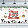 Jesus Is The Reason for The Season Backdrop Banner 73 X 43 Inch Large Christm...