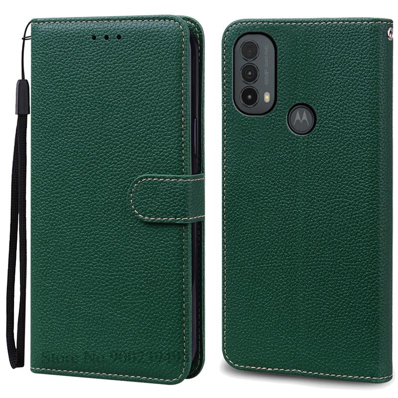 E20 E30 E40 Pouzdro Pro Motorola E20 Pouzdro Peněženka Kožený Vyklápěcí Kryt Pro Motorola Moto E40 E30 E20 Pouzdro Vyklápěcí Knižní Kryt Fundas