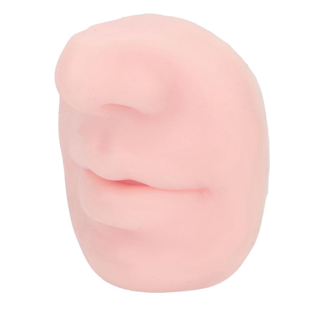 Silicone Nose Model with Mouth Flexible Soft Imitation Nose Model Reusable Nose Displays for