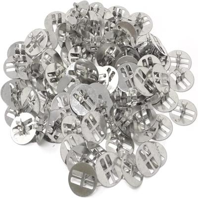 100Pcs 2.3 Cm/0.91 Inch In Diameter Candle Manufacturing Bases Round Candle Wick Base Candle DIY