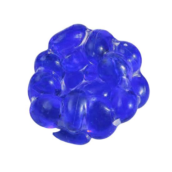 1/4Pcs Shapeable Bead Filled Stress Ball Anxiety Stress Relief Beaded Ball Squeeze Toy Portable Travel Soft TPR Textured Ball Sensory Fidget Toy
