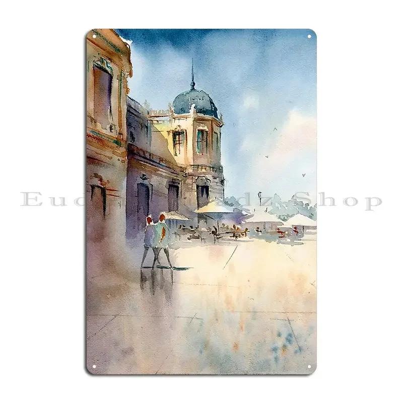 Vienna Metal Sign Poster Designs Garage Pub Design Pub Plates Tin Sign Poster 20x30cm(7.8x11.8inch)