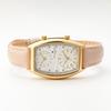 Salvatore Marra Dual Time Unisex Leather Belt SM23107-GDWH/BE Wrist Watch