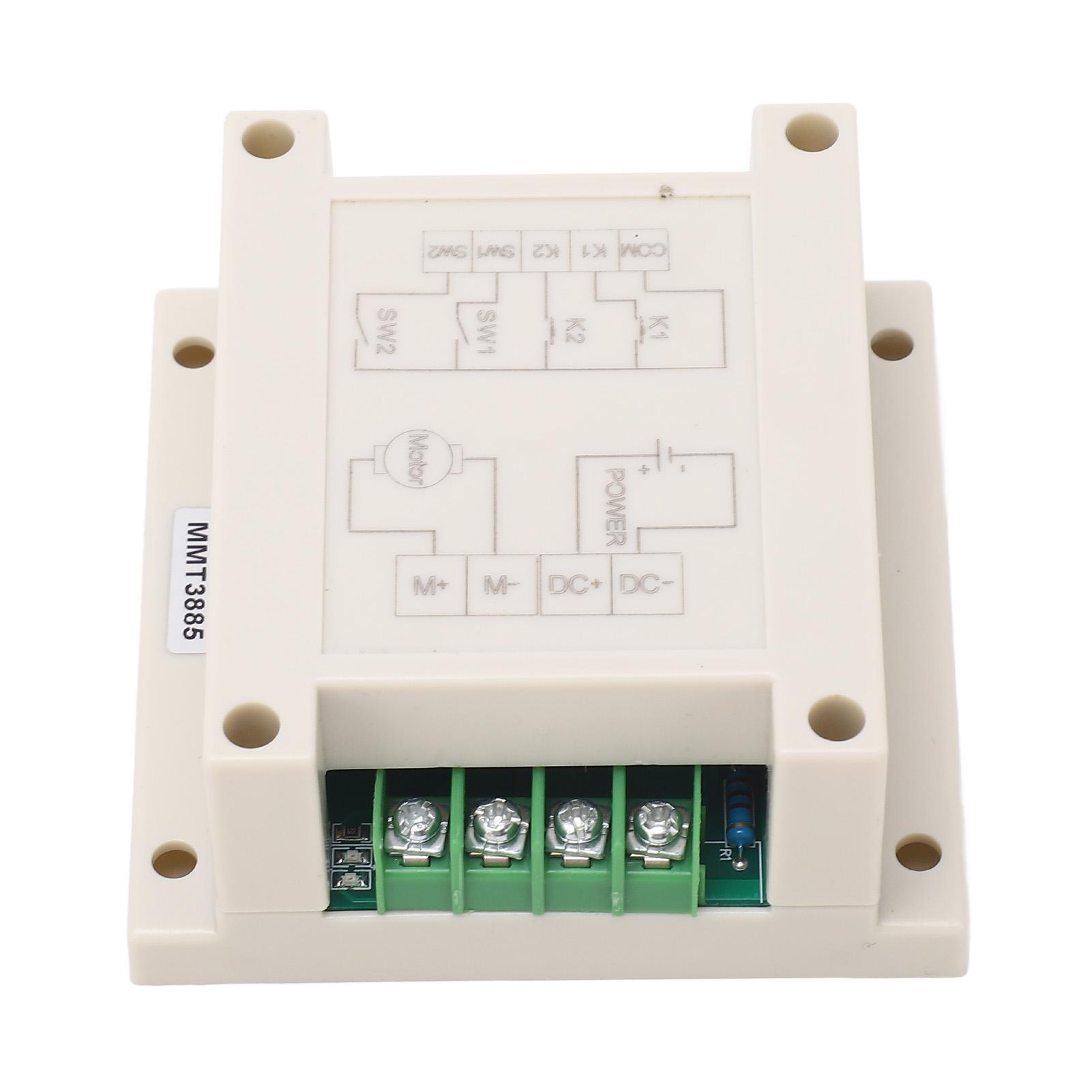 

DC Motor Control Module 10A Motor Forward Reverse Controller with Remote Control DC12‑24V