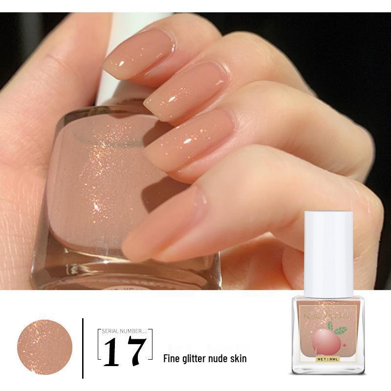 Eco-Friendly Peelable Water-Based Nude Nail Protector Polish