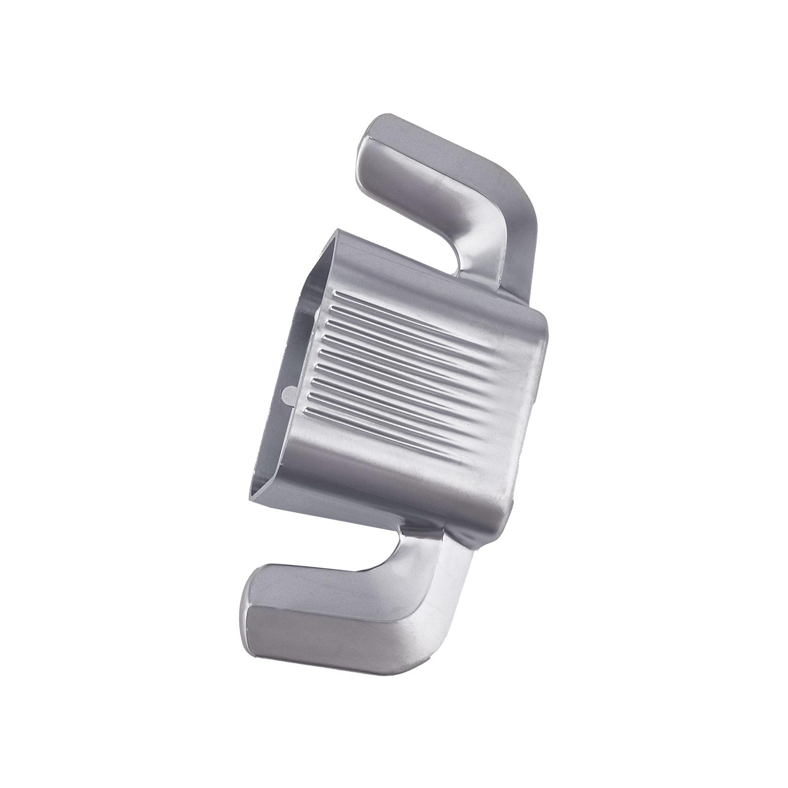 

For Hyundai Santa Fe MX5 2024 2025 Interior Accessories ABS Car Steering Wheel Shift Gear Knob Switch Cover Car Decoration срібний