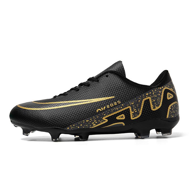 Children's Football Shoes Boys Teen Students Game Training Shoes Long Nails TF Shredded Nails Low Top 45 Large Size 46