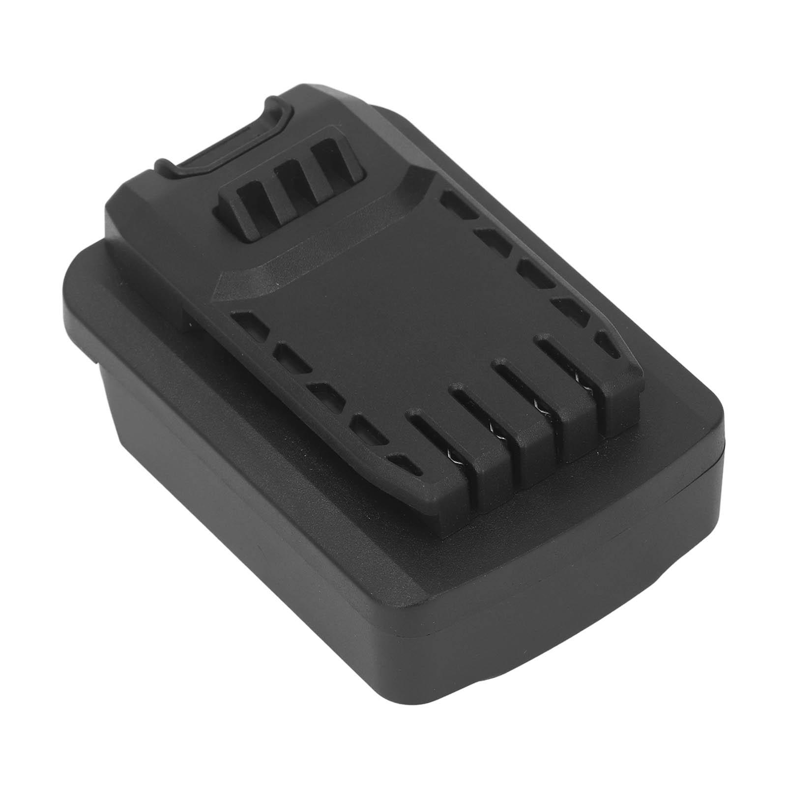 

Lithium Battery Adapter ABS Integrated Housing Wear Resistant Battery Converter for Worx WA3593