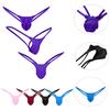 Lenjerie sexy pentru bărbați, suspensori cu talie joasă, cu spate deschis, bikini stretch, cu șnur, slip, lenjerie de corp