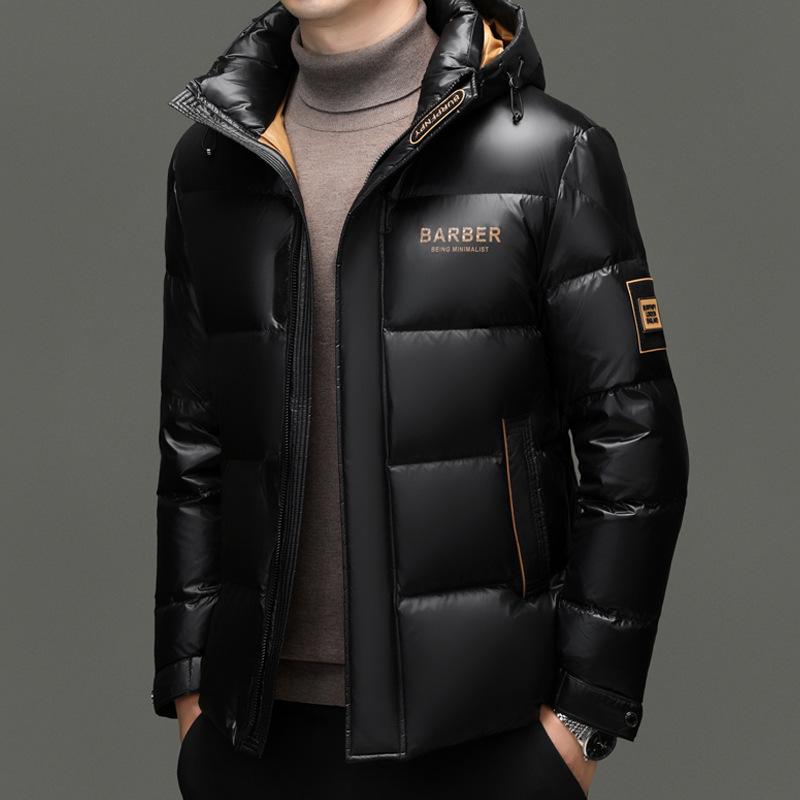 2025 Men`s Hooded Casual Business Down