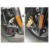 70/100mm Motorcycle Front Shock Brake Caliper Bracket Adapter For GP4 100mm Brake Caliper 220/245mm Disc For Niu N1 N1S CYGNUS-Z
