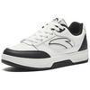Anta Comfortable Breathable Non-Slip Durable Low-Top Skate Shoes Women sneakers Black White 122438012-2