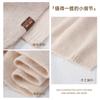 Solid color knitted scarf women's autumn and winter thickened warm scarf women's birthday gift versatile couple scarf