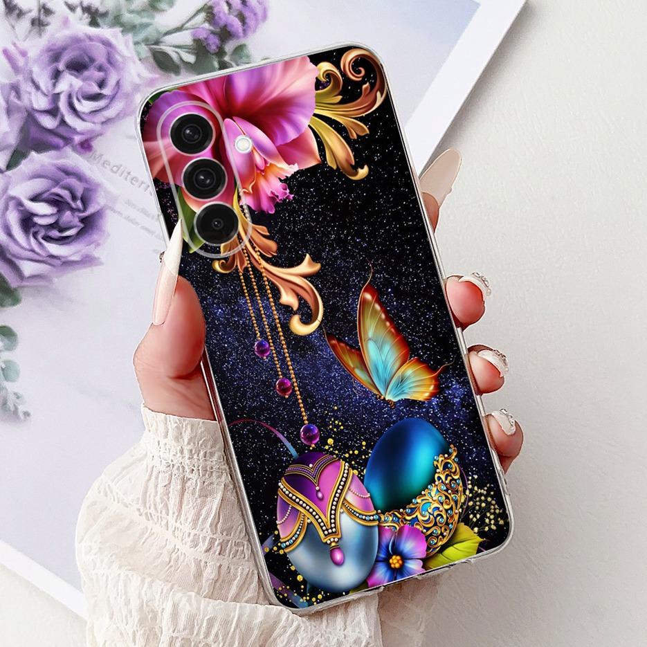 For Samsung Galaxy A16 A26 A36 A56 Case Fashion Painted Cover Soft Slim Phone Case For Samsung A36 A 16 26 56 Galaxy A56 5G Bags