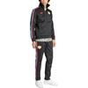 adidas X Stone Roses Manchester United Pantalon de survêtement en maille colorblock à trois bandes Homme Bas Noir IN6968