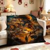 Jurassic World Dominion Theme Printed Blanket Skinfriendly Soft Fleece Blanket For Outdoor Travel Home Party Decor Holiday Gift