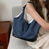 Niche Canvas Casual Tote Bag Women's New Commuter Fashion Handbag Versatile Shoulder Armpit Bag