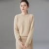Fanzhen Women's Cashmere Blend Round Neck Sweater