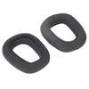 2pcs Replacement Ear Pads Professional Noise Insulation Breathable Cotton Linen Fabric Memory Foam Soft Comfortable Ear