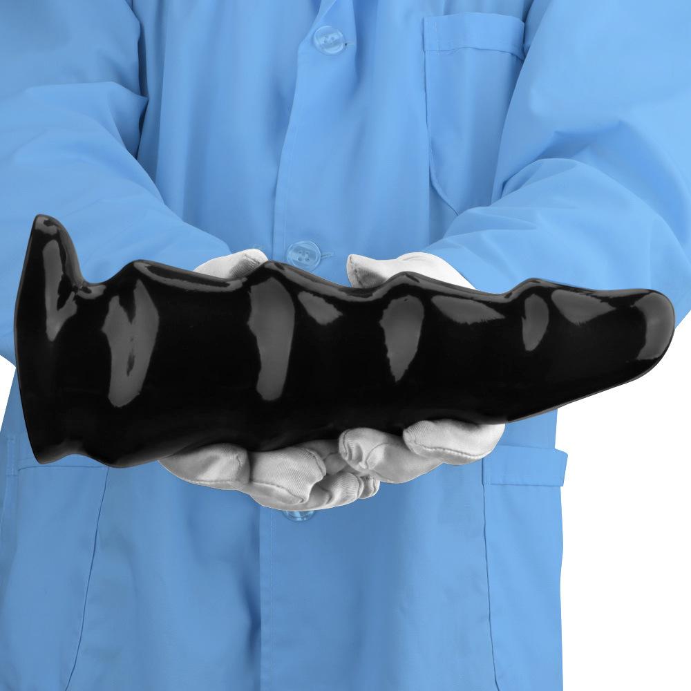 Black PVC Dildo Simulated Penis Anal Plug with Suction Cup Fisting Sex Toy Strap on Cock Big Dick Realistic Cock