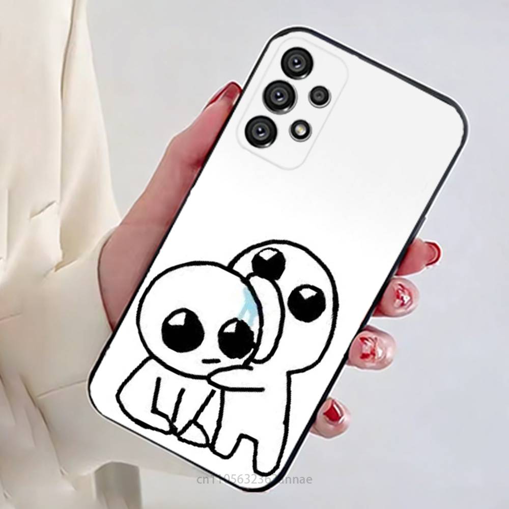 

TBH Autism Creature Yippies Phone Case For Samsung Galaxy A13,21s,22,31,32,52,53,71,80,A91 Soft Black Shell Samsung A71