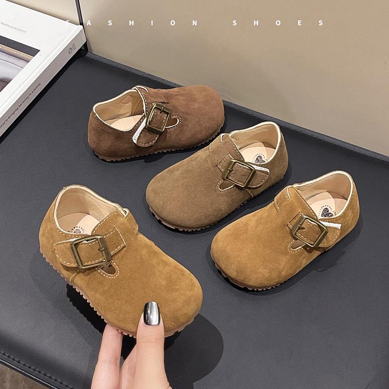 Spring and Autumn Girls' New Soft Sole Comfortable and Fashionable All-match College Style Moccasins