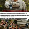 1PC Elastic Tactical Tourniquet Holder Retention Band Sleeve Pouch Horizontal Battle Belt Accessory for Emergency Medical Suppli