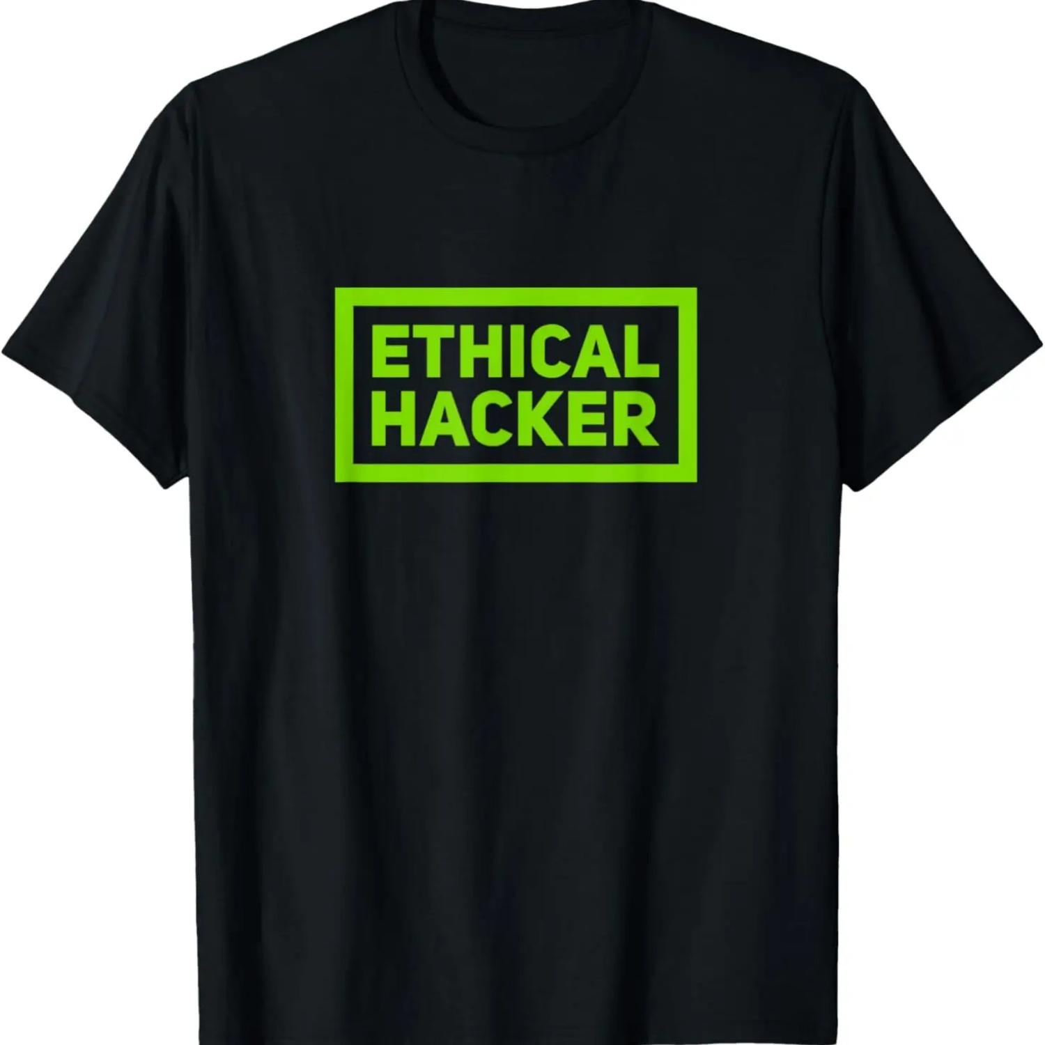 

Ethical Hacker For Men Women T-Shirt XXXXXL чорний
