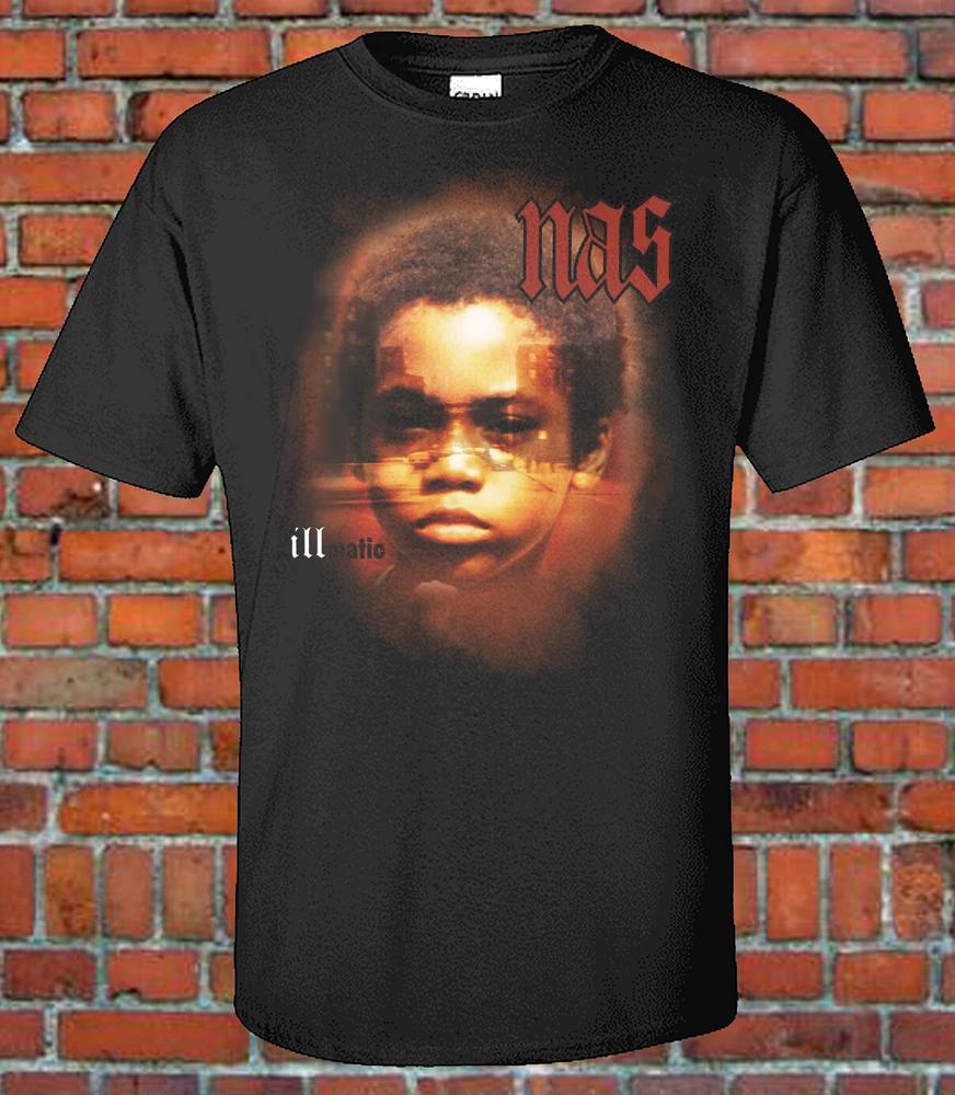NAS Illmatic Album Cover Graphic TShirt M