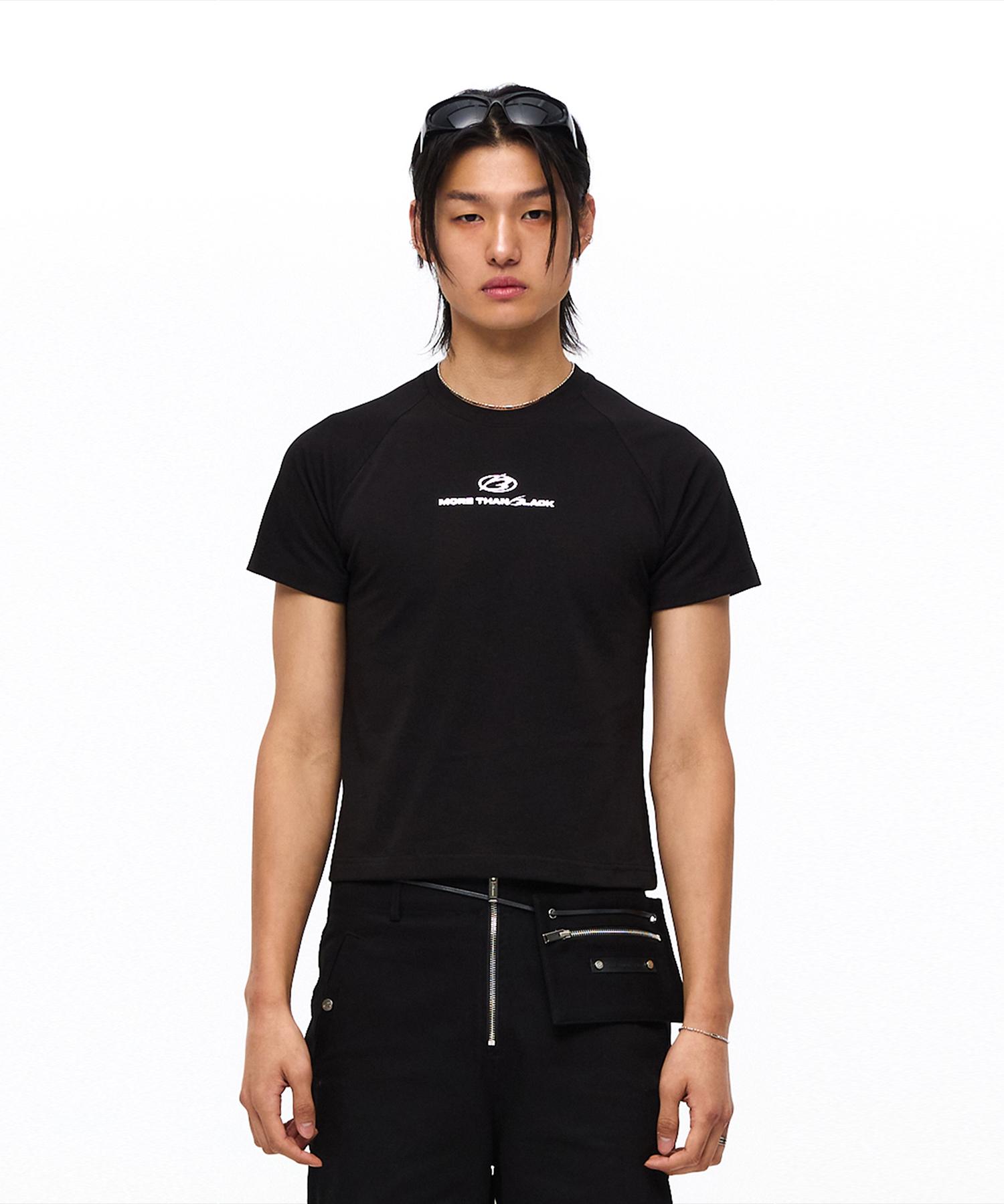 More Than Black Mix Half Sleeve - All Black