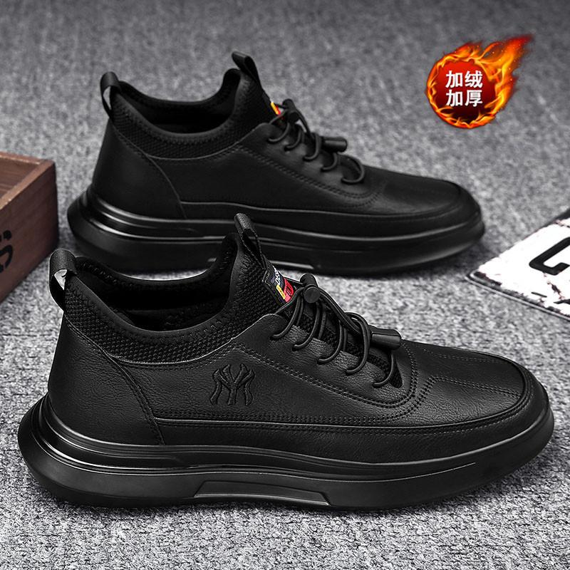 Men's Shoes Spring and Autumn Breathable Board Shoes Men's Trendy British Sports Shoes Single Cotton Men's Casual Shoes