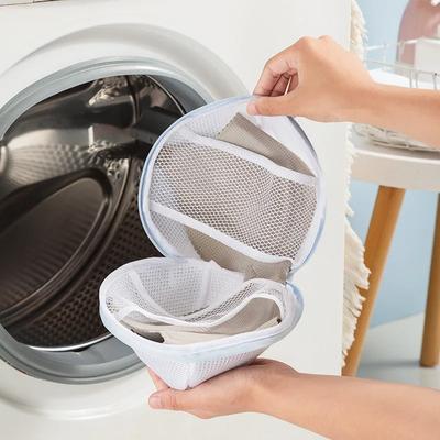 Saco de Lavanderia Especial para Sutiã Proteger Roupas Íntimas Saco de Lavagem Bola Formato Sutiãs Cesto de Roupa Suja Poliéster Malha Bolsa Cuidados Sacos de Lavagem de Sutiã