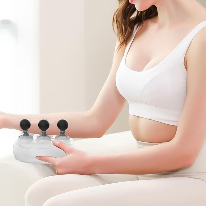 Ergonomic Rechargeable Back Massagers 22Heads for Deep Tissue Relaxation Portable Easy to Use Full Body Relaxation