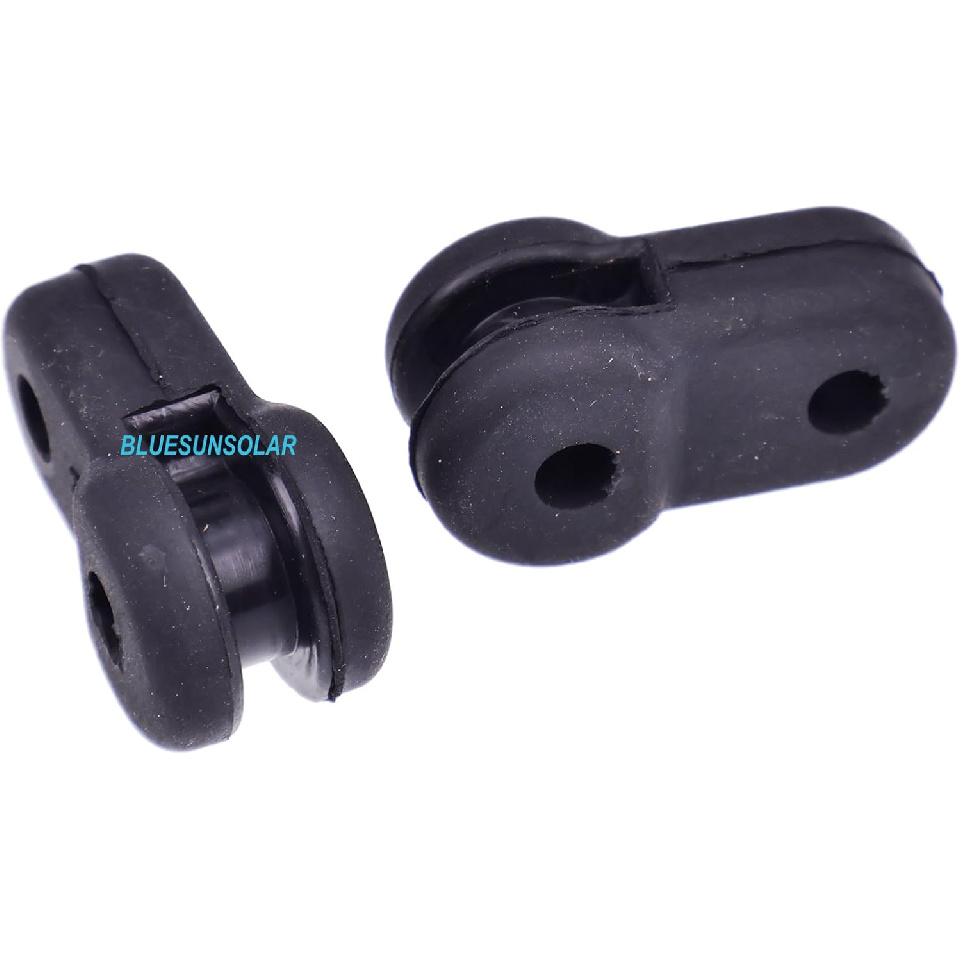 BLUESUNSOLAR 2PCS Tail Light Rubber Mount 33715-VM6-000 33715VM6000 Replacement for Honda ATC 250R 250SX TRX 125 200 250X 300X 300EX 400EX