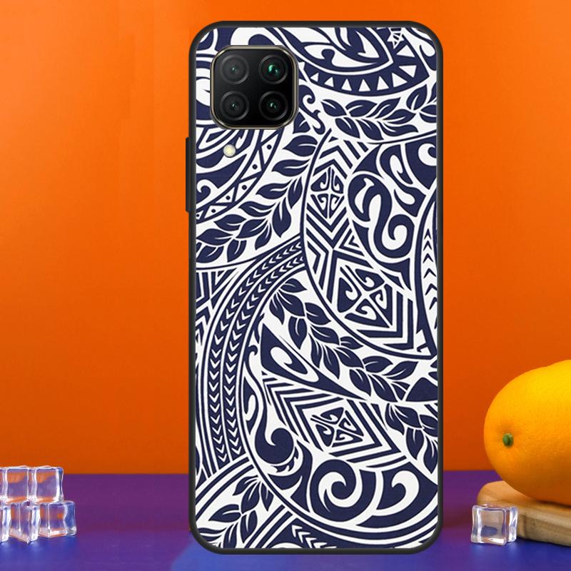 Maori Tribal Samoan Polynesian For Huawei Nova 12s 12i 11i 8i 9 10 SE Y91 Y90 Y60 Y70 Y72 Y61 P20 P40 Lite P30 P60 Pro Case