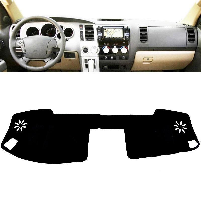 For Toyota Tundra Sequoia 2007 2008 2009 2010 2011 2012 2013 Car Dashboard Cover Mat Pad Sun Shade Trument Carpet Accessories