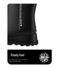 Damen Hohe Rutschfeste Gummistiefel - Wasserdichte Gummischuhe für Alle Jahreszeiten