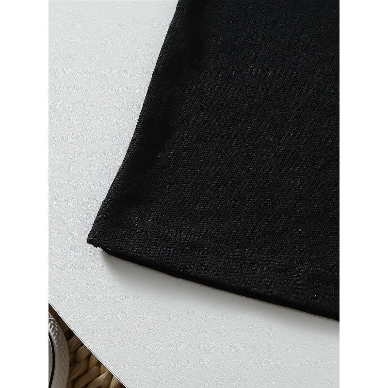 European sizes little boys  Short Sleeve T-Shirt Soft & Comfortable Everyday Top, Suitable for home, outdoor, and sports activities