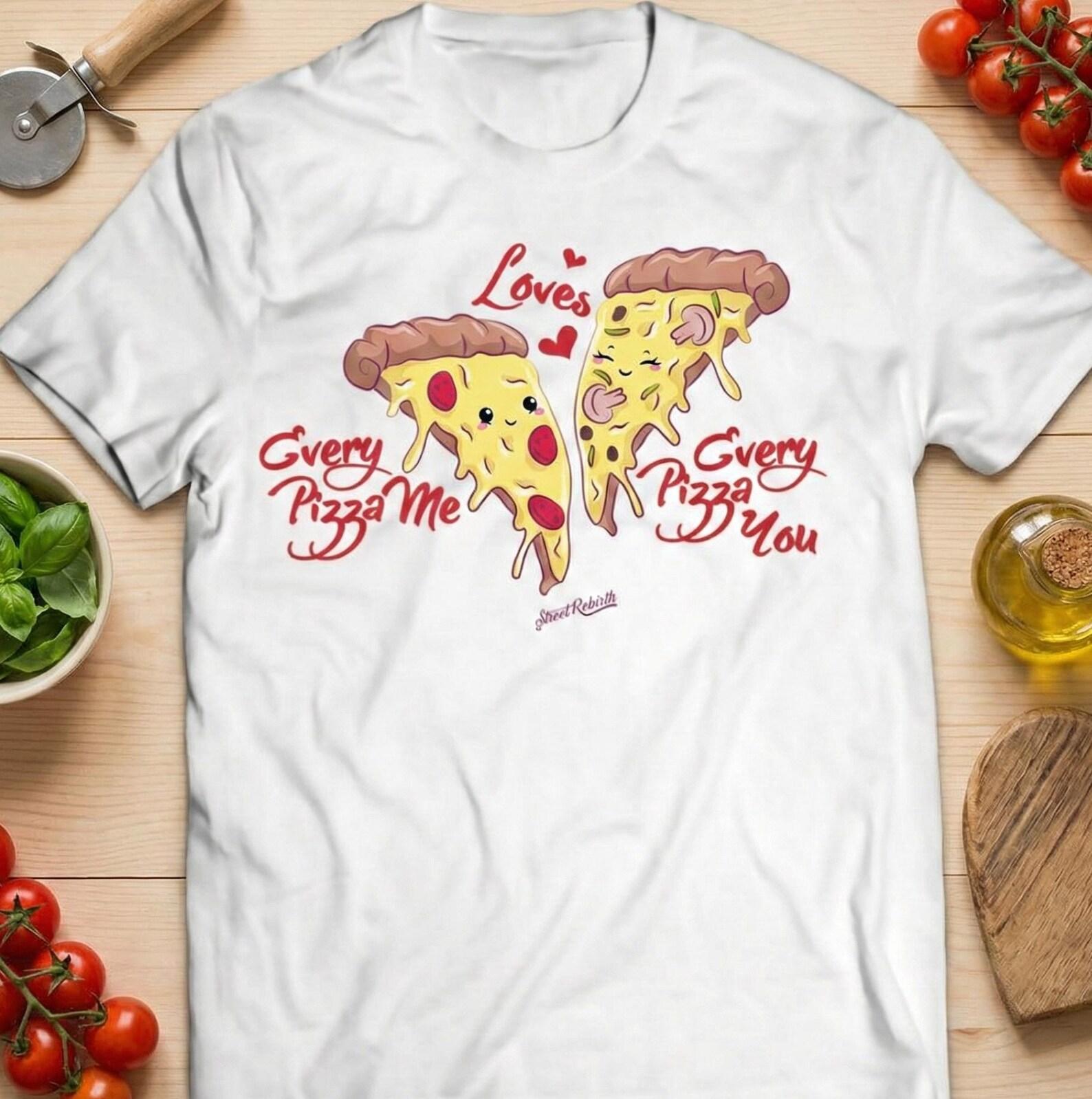 Funny Pizza Love Pun Shirt, Cheesy Valentine Gift XL